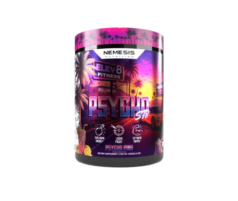 BUNDLE Psycho ST8 High Stim Pre-Workout and Psycho Burn High Stim Fat burner