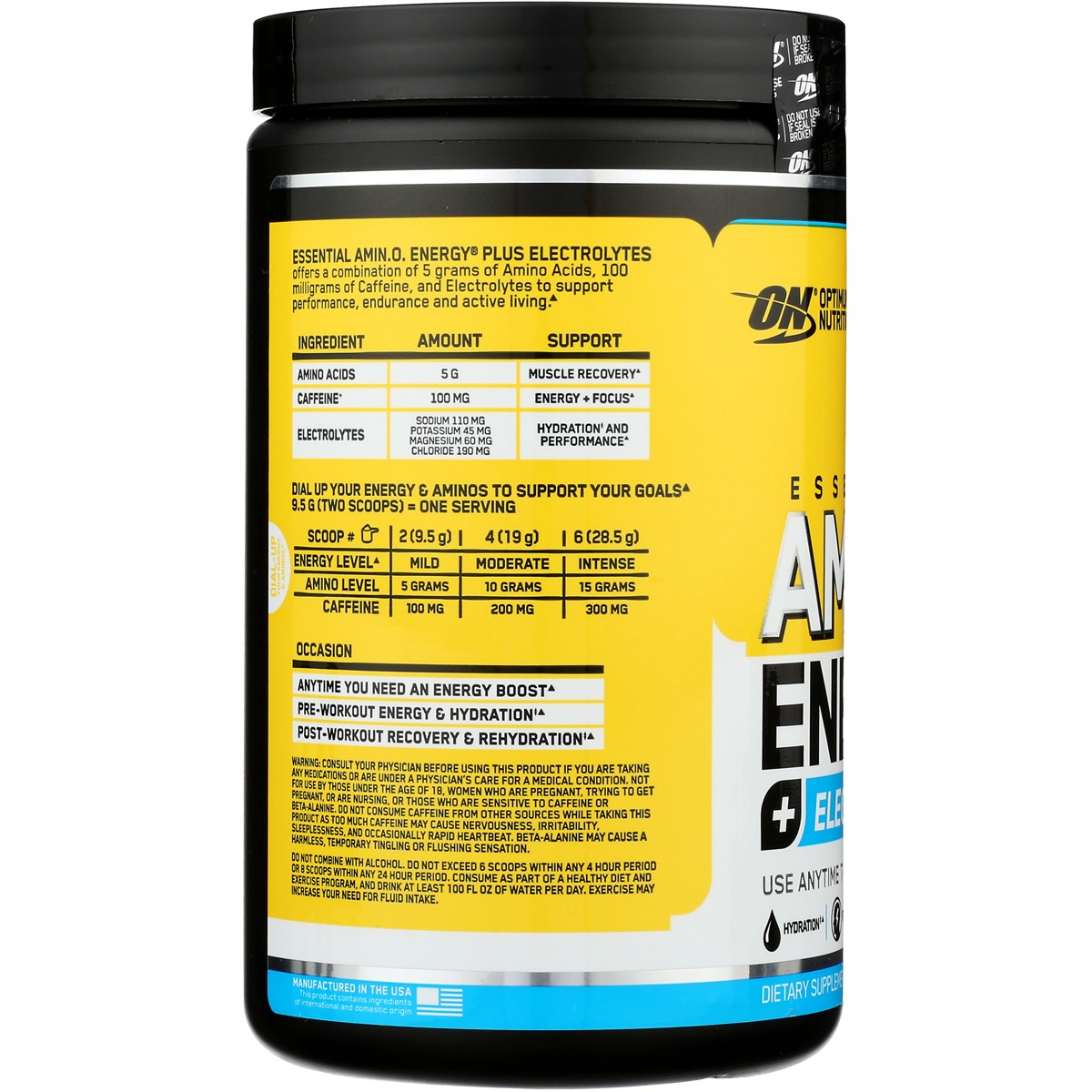 Optimum Nutrition Essential Amino Energy Powder With Electrolytes 10.05 1 Pack