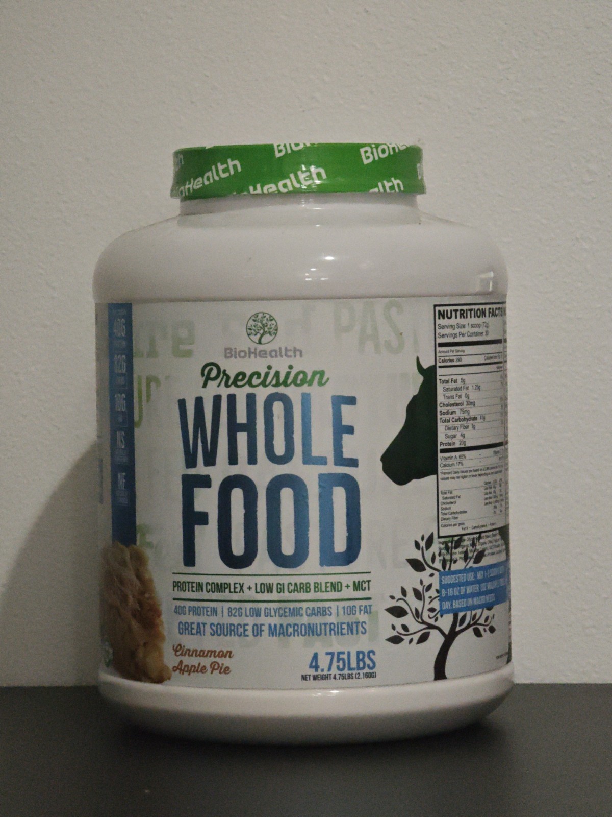 BioHealth Precision Whole Food 4.75lb) Cinnamon Apple Pie Read Description!