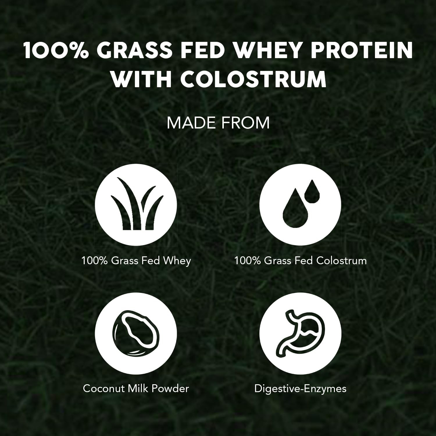 100% Grass Fed Whey Protein