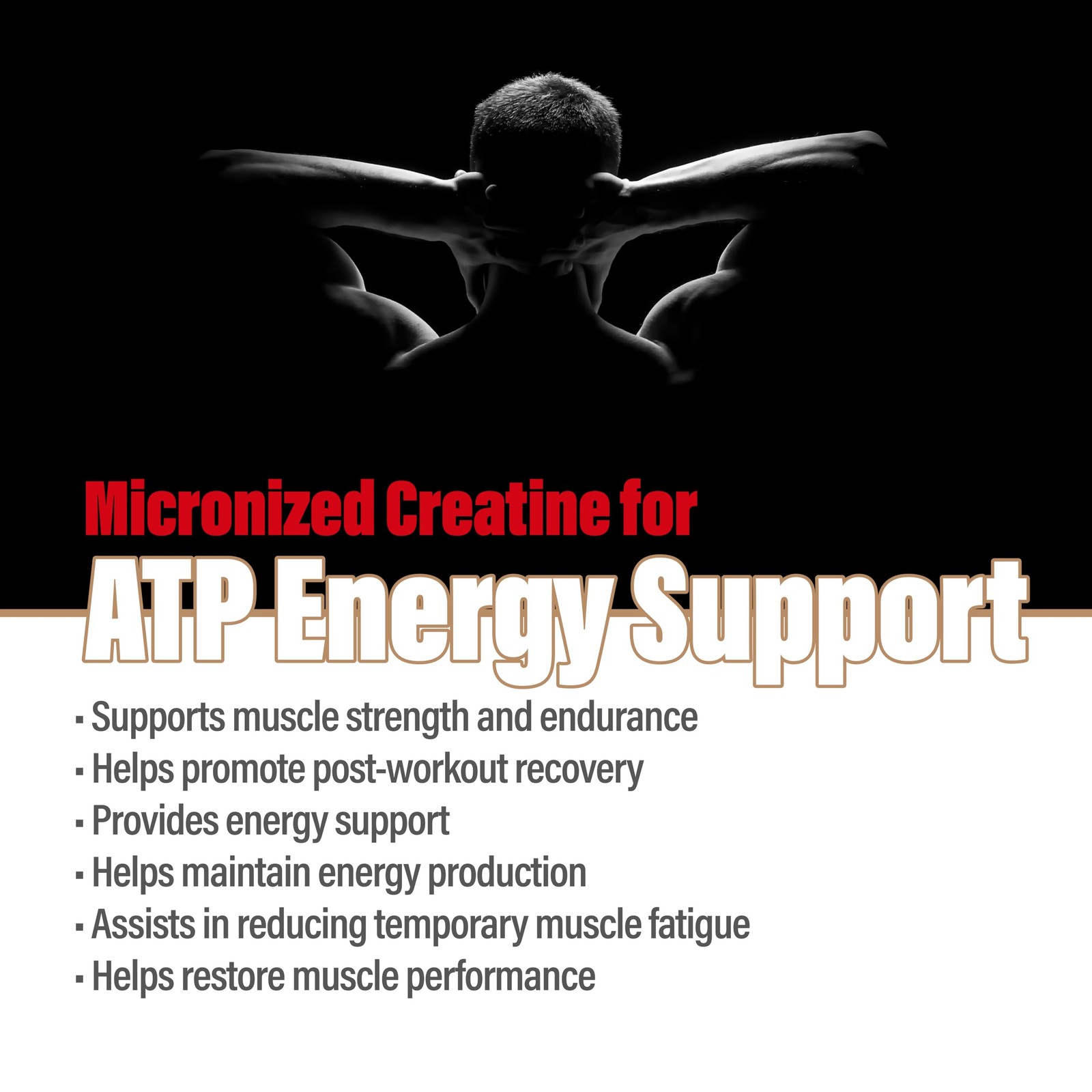 100% Pure Creatine Monohydrate Powder, Canada-Made, 1000 g (200 Servings) Micron
