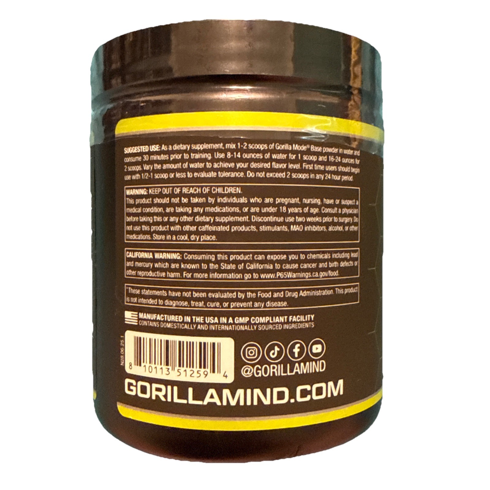 Mode® Base, Pre-Workout Formula, Bombsicle, 0.54 lb (248 g)