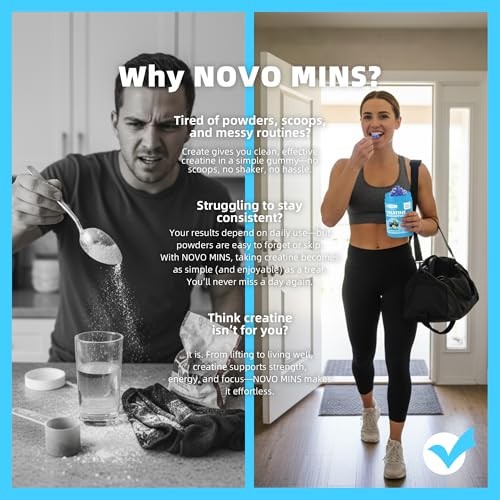 Creatine Monohydrate Gummies 5000mg 90 Count Blueberry