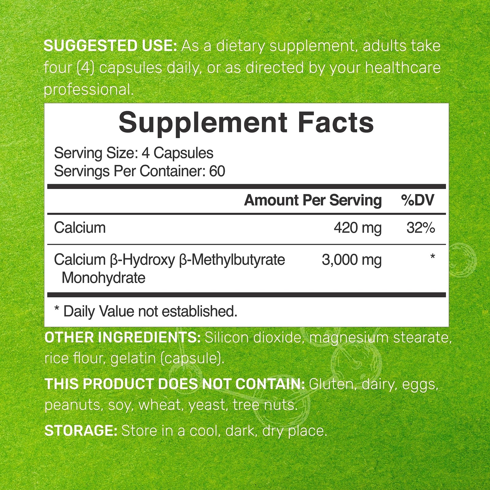 Strength Ultra HMB Supplement for Enhanced Muscle Growth and Retention 240 Caps