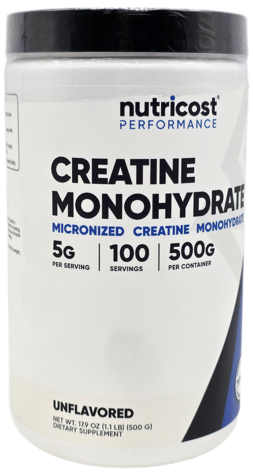 New – Nutricost Performance Creatine Monohydrate Powder 17.9 oz
