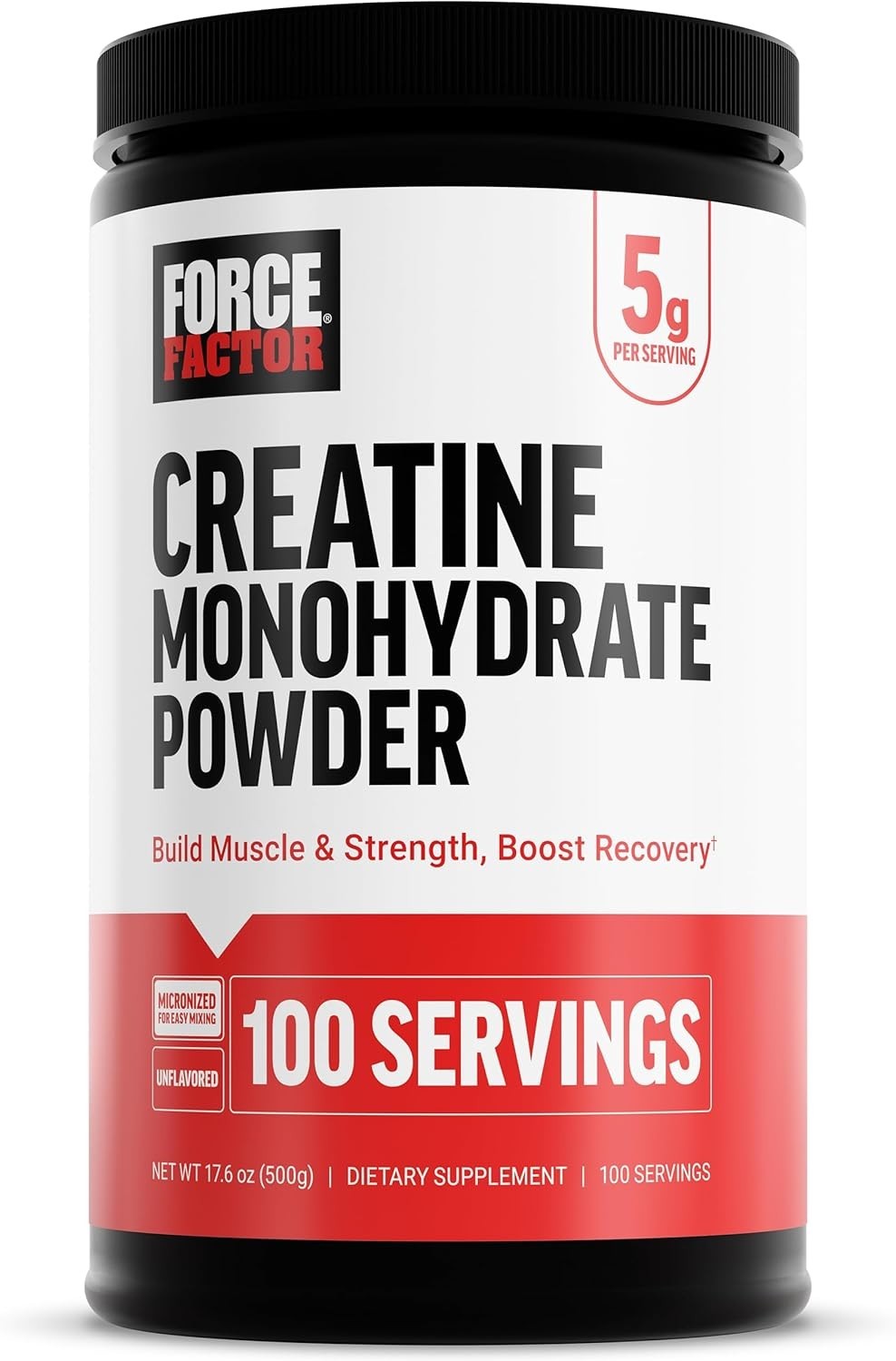 Creatine Monohydrate Micronized Powder 500G, 5g Dose to Support Muscle Growth…