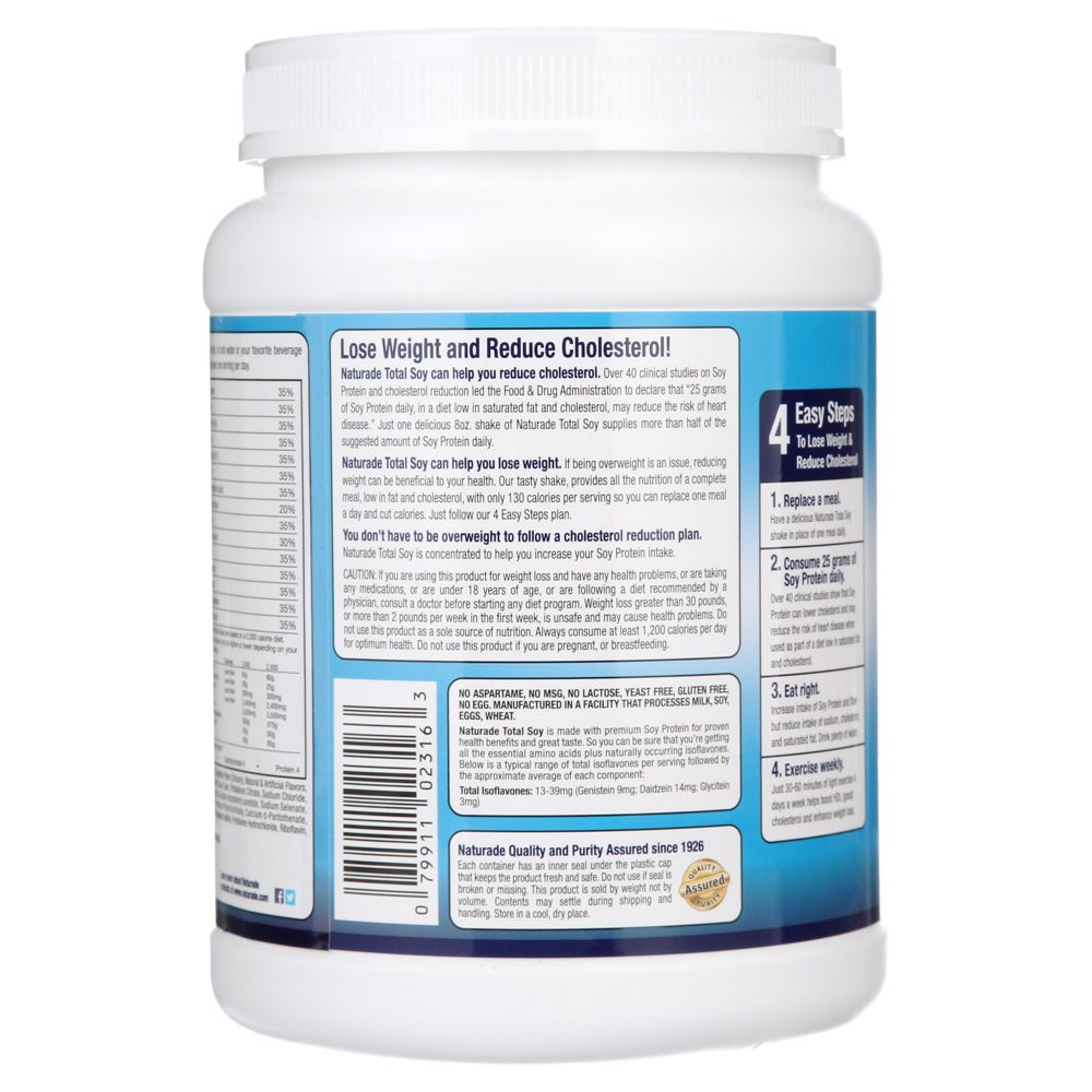 Naturade Total Soy Vanilla Shake, 19.1 Oz.