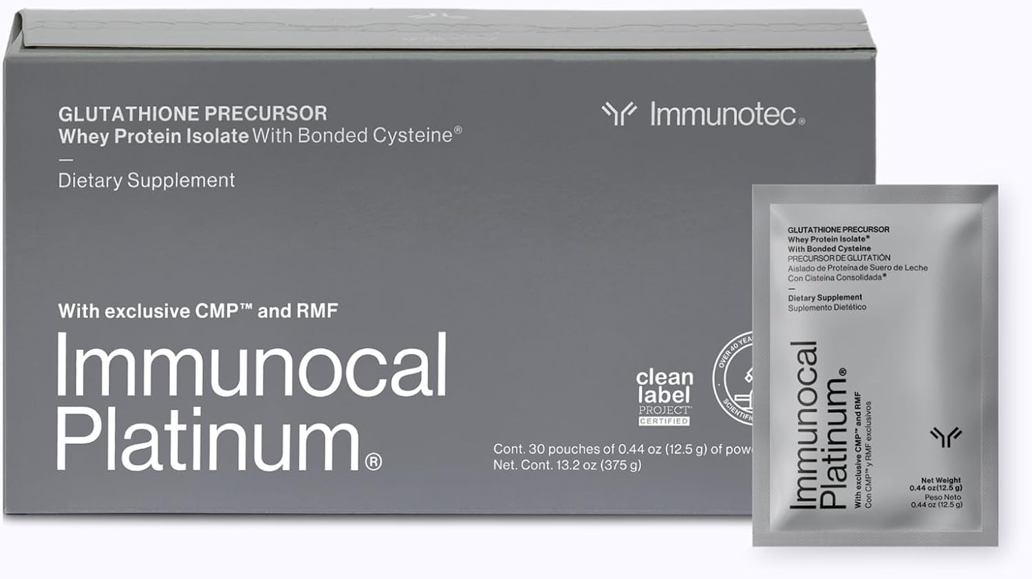 Platinum Glutathione Precursor – Whey Protein Isolate, Anti-Aging, Skin + Cell R