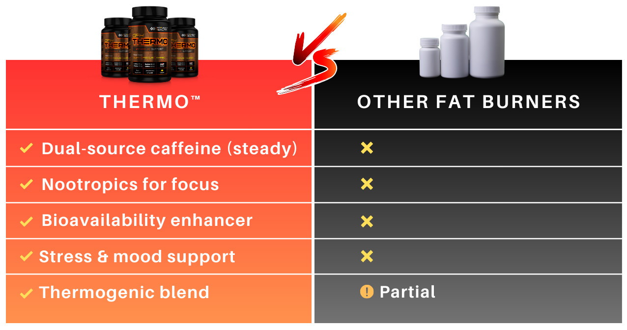 OFH Thermo Metabolic Support | Energy + Focus | Thermogenic Formula
