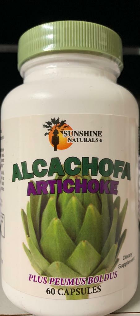 Artichoke 60 capsule extract Capsulas Extract Alcachofa weight loss support