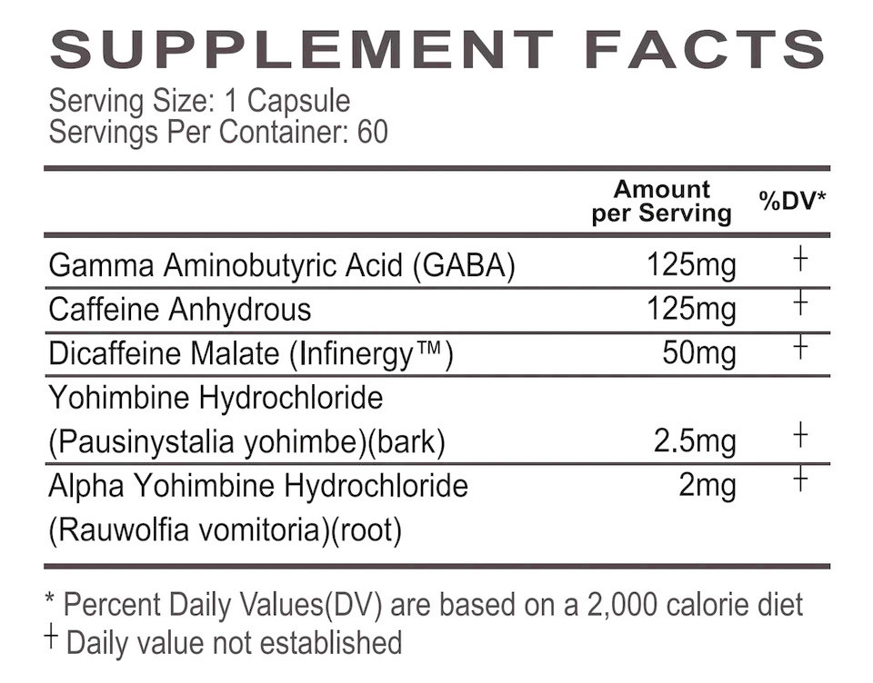 PSYCHO PHARMA FAR BEYOND DRIVEN Burn Thermogenic Energy Focus Mood 60 Servings
