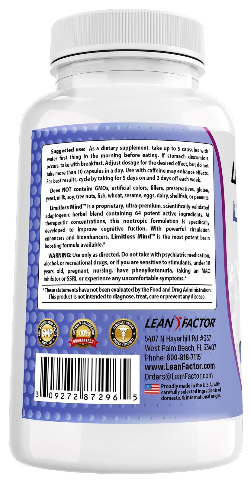 Limitless Mind – Ultimate Nootropic Brain Booster