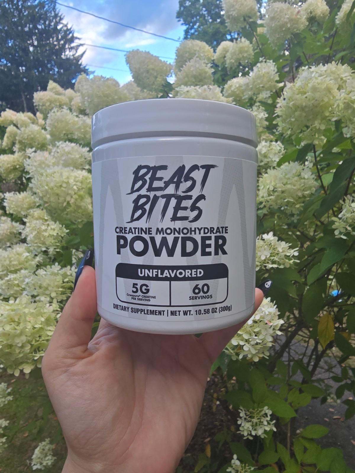 Beast Bites Creatine Monohydrate Powder Unflavored 10.58 oz