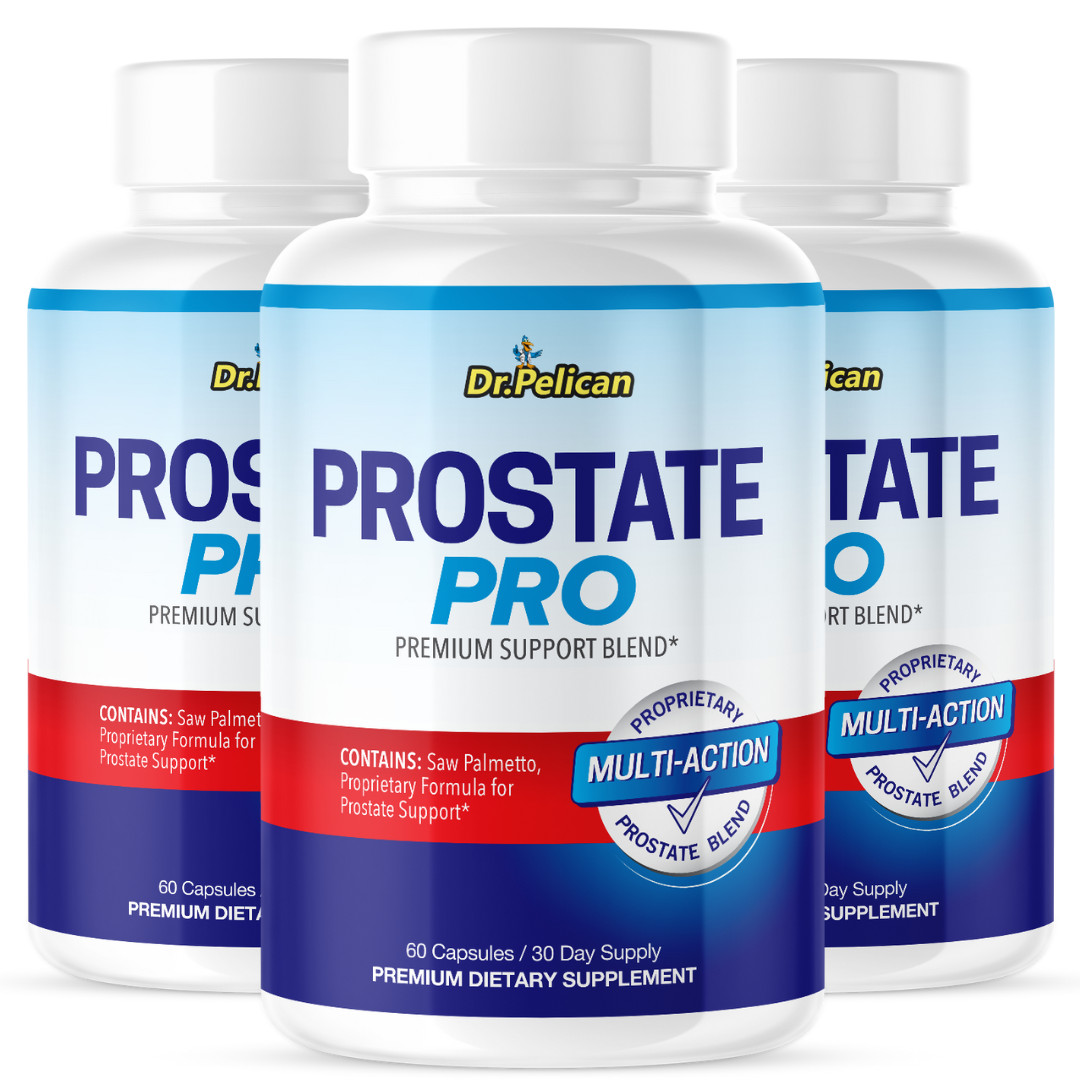 Prostate Pro- Support Supplement for Men – Urinary & Bladder Health-3 Bottles