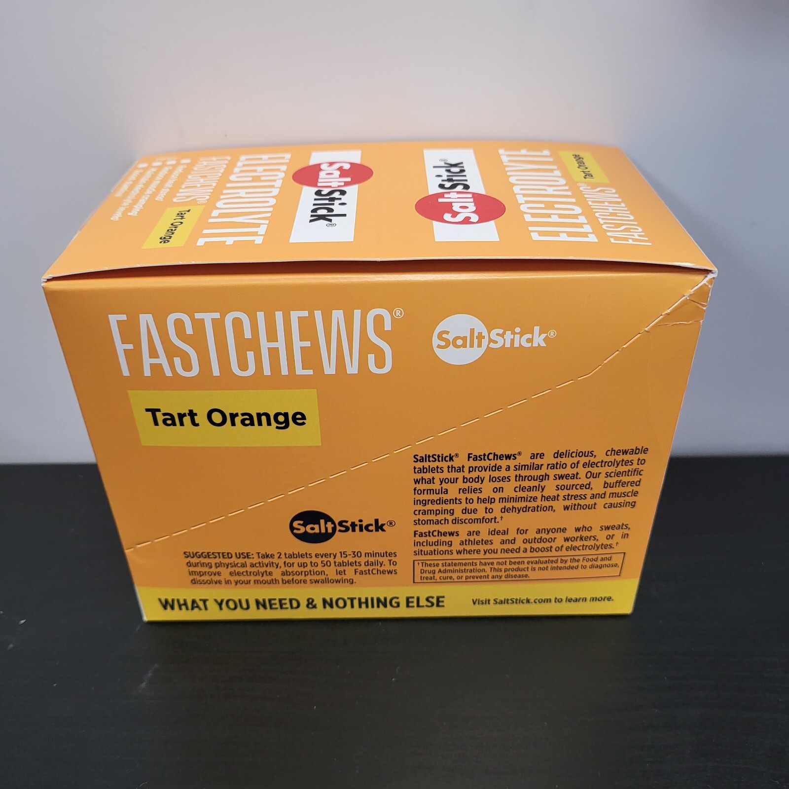 SaltStick Fastchews, Electrolyte Replacement Tablets 10 Count (Pack of 12)