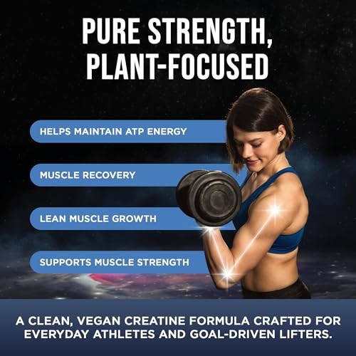 Creatine Monohydrate Powder 5g Pure Unflavored 100 Servings