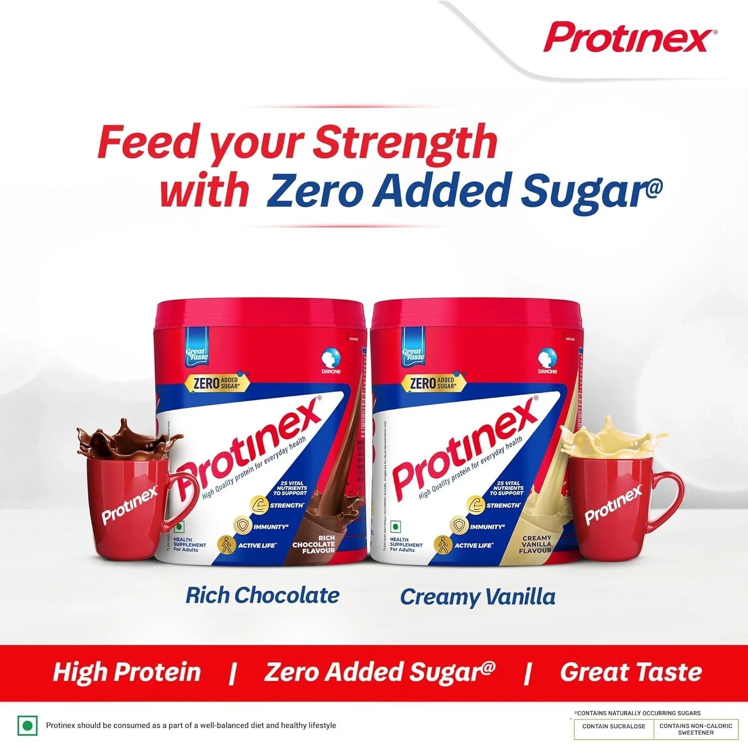 Protinex Health Supplement And Protein Mix For Adults Chocolate Flavor, 400g Jar