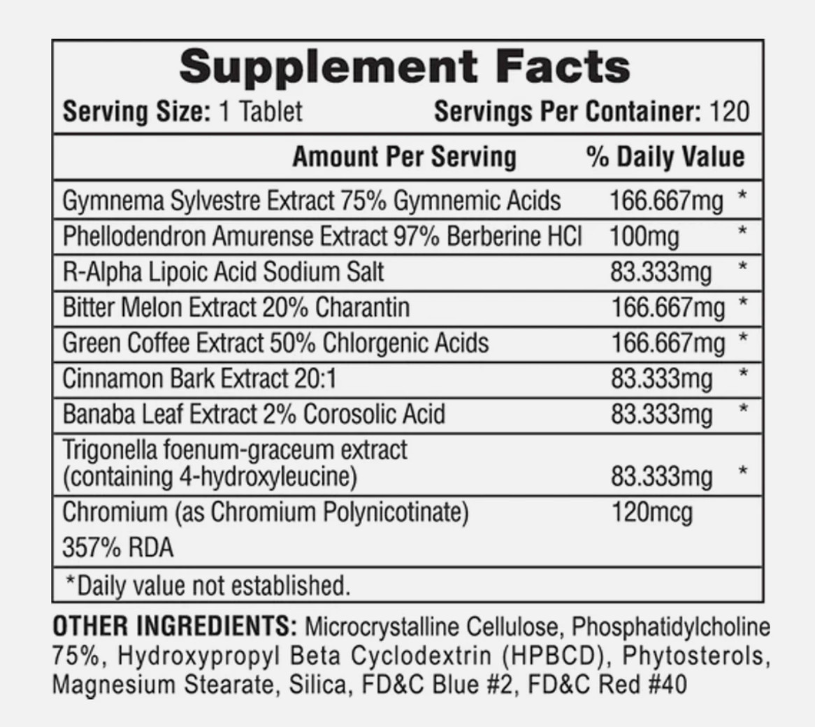 Hi-Tech Pharmaceuticals – InsuLoad – 120 Tablets