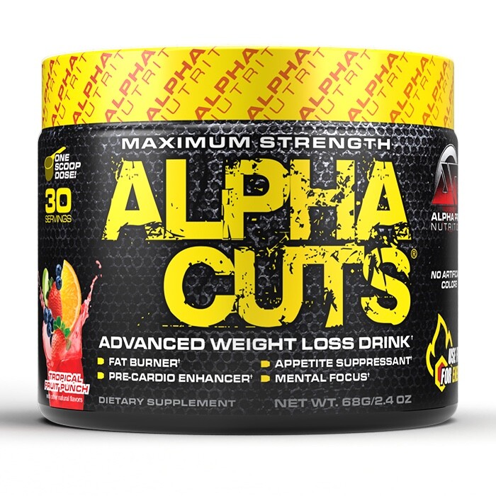 Fat Burner Weight Loss Alpha Cuts Powder Appetite Suppressant Cardio Enhancer