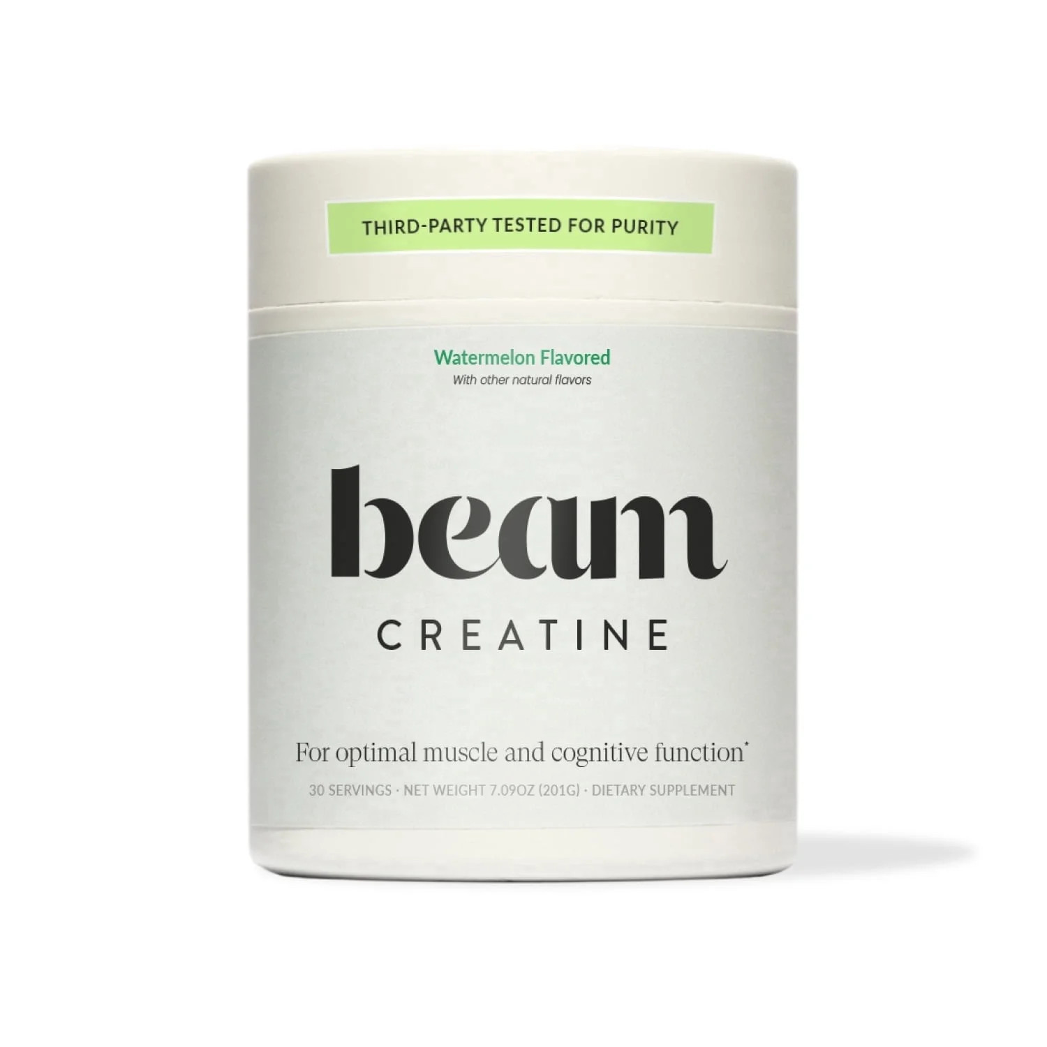 Beam Creatine Powder – Micronized, Third Party Tested Monohydrate for Strength &