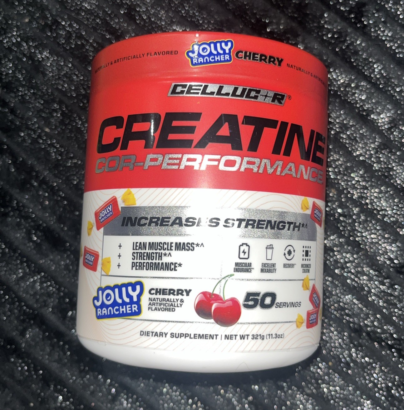Cellucor COR-Performance Creatine – Cherry Jolly Rancher (50 Servings) Sealed