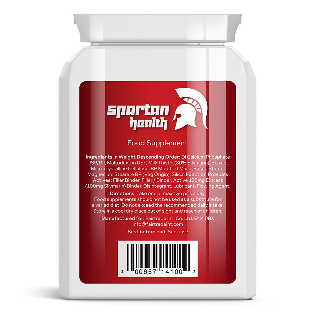 SPARTAN HEALTH DETOX PILL TABLET HEALTH DIET GYM SPORTS TRAINING DETOXIFY