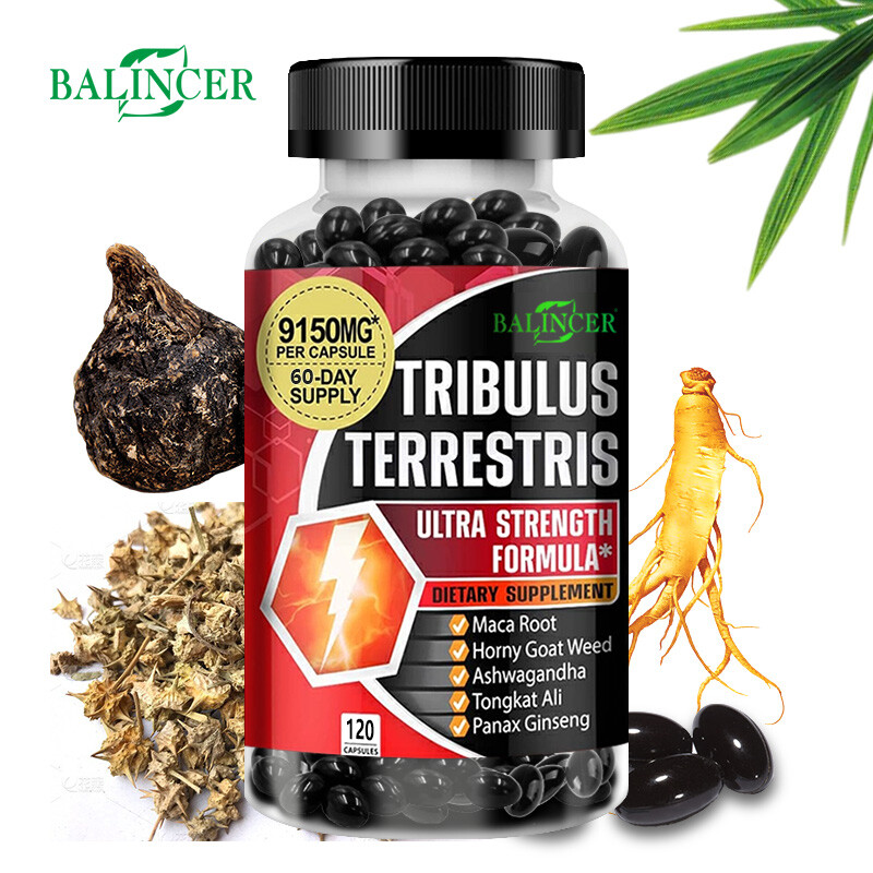 Tribulus Terrestris 800mg Testosteron Booster Muscle Mass 120 Capsules