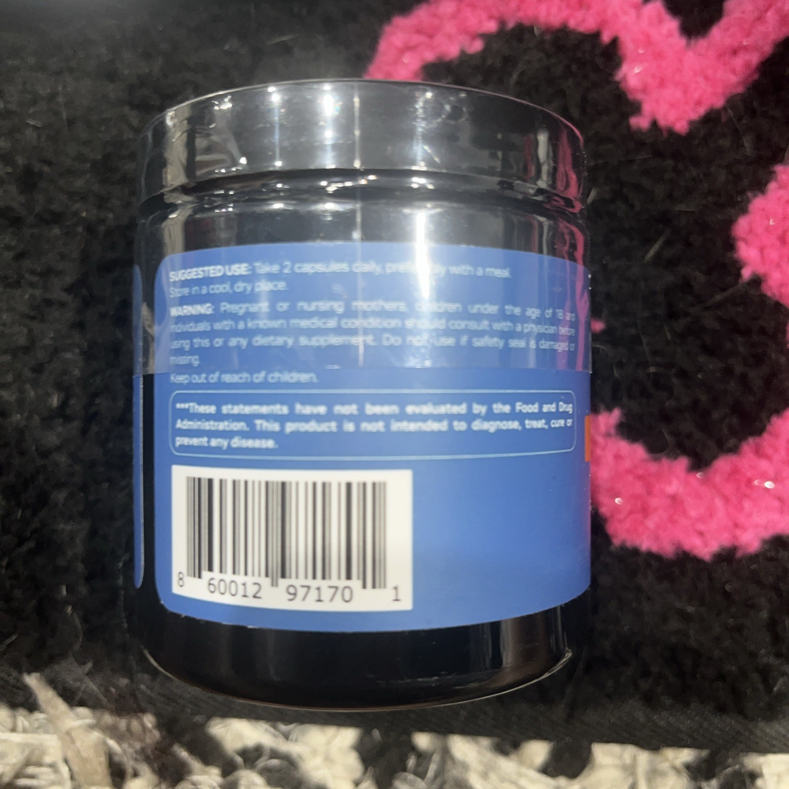 Saw Palmetto for Men w Ashwagandha & more 60 Capsules – 2 per serving EXP 2/27