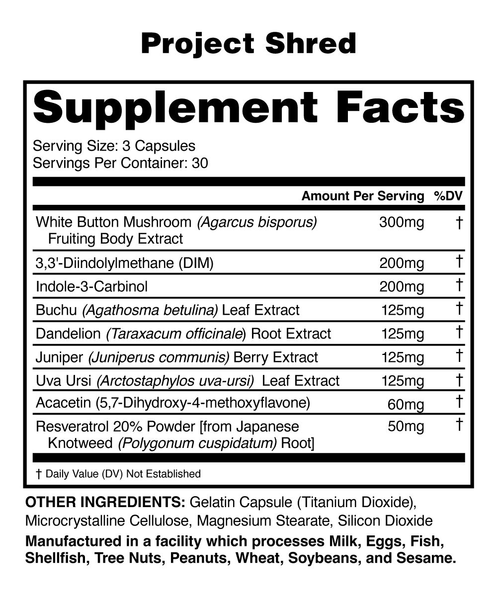 ANABOLIC WARFARE PROJECT SHRED Water Retention Hormone Health Normal Cortisol
