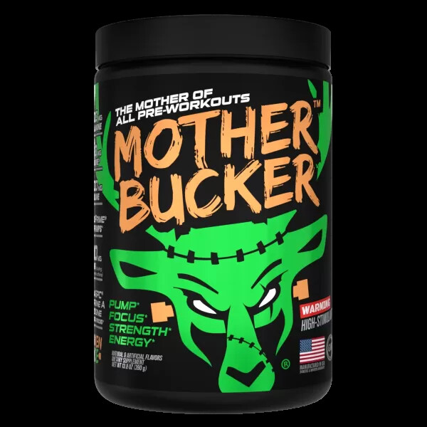 BUCKED UP MOTHER BUCKER PRE-WORKOUT Pump Focus Strength Pick Flavor Free Shipin