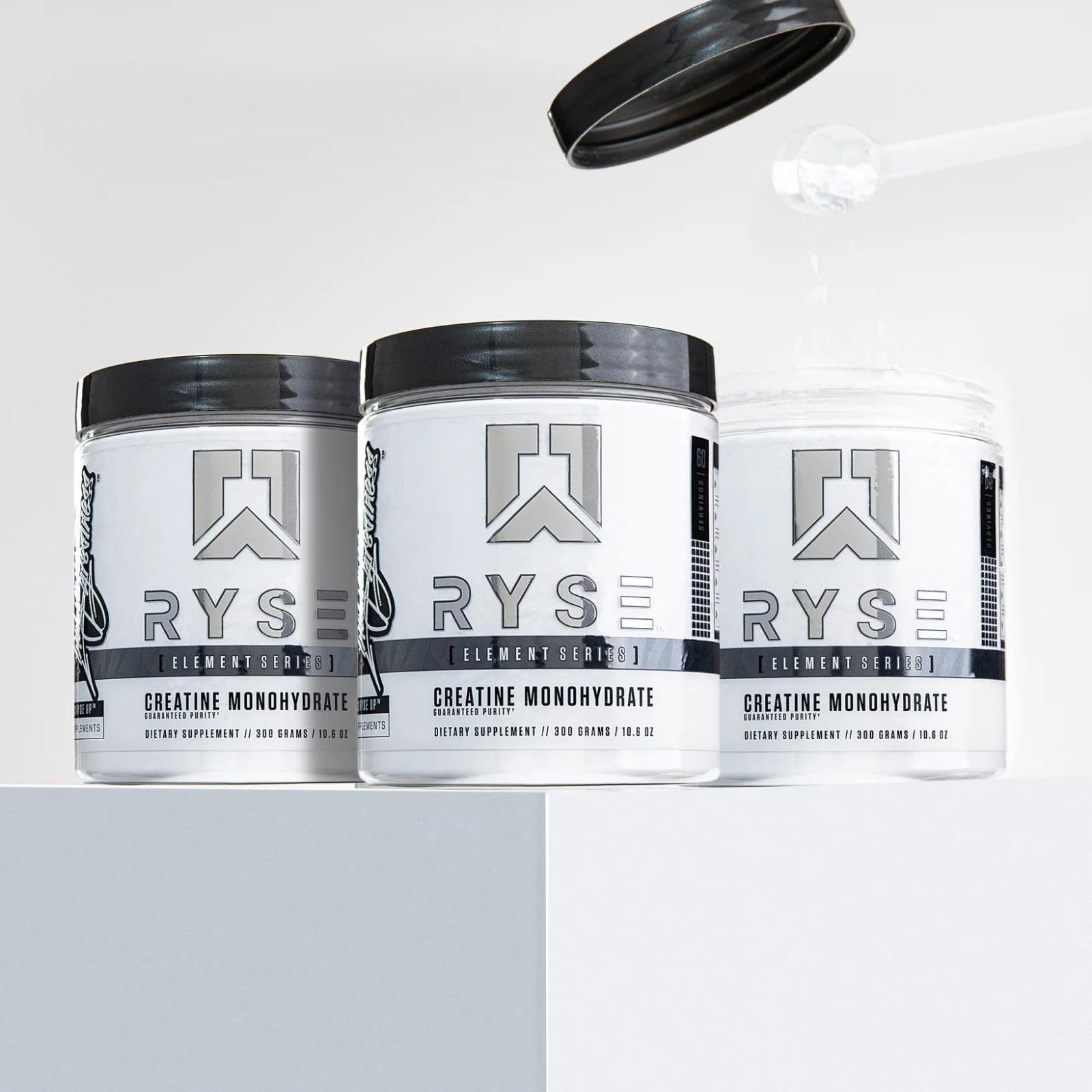 RYSE Creatine Monohydrate – Unflavored – Supports Men & Lean Muscle Growth, S…