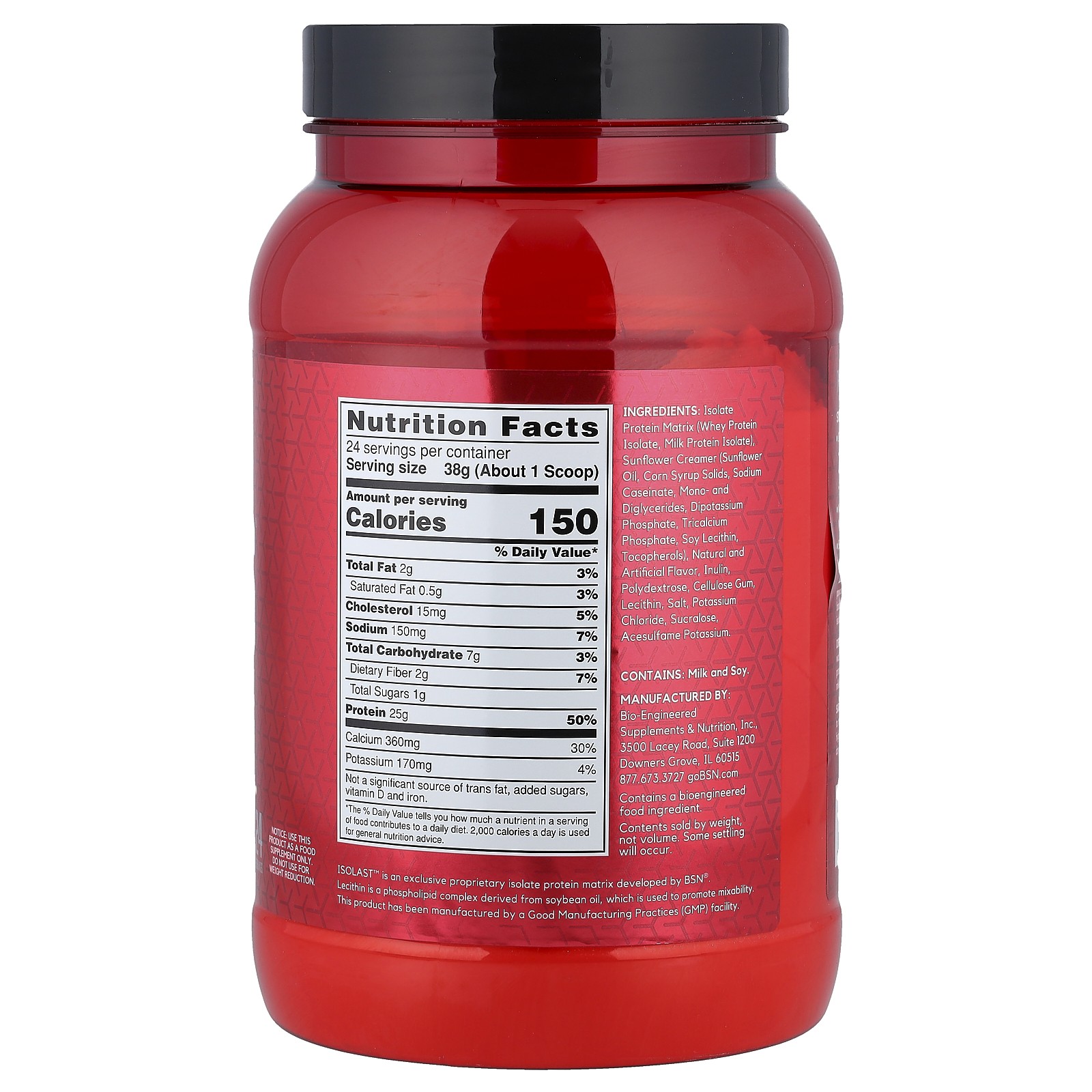 Syntha-6 Isolate, Protein Powder Drink Mix, Vanilla Ice Cream, 2.01 lbs (912 g)