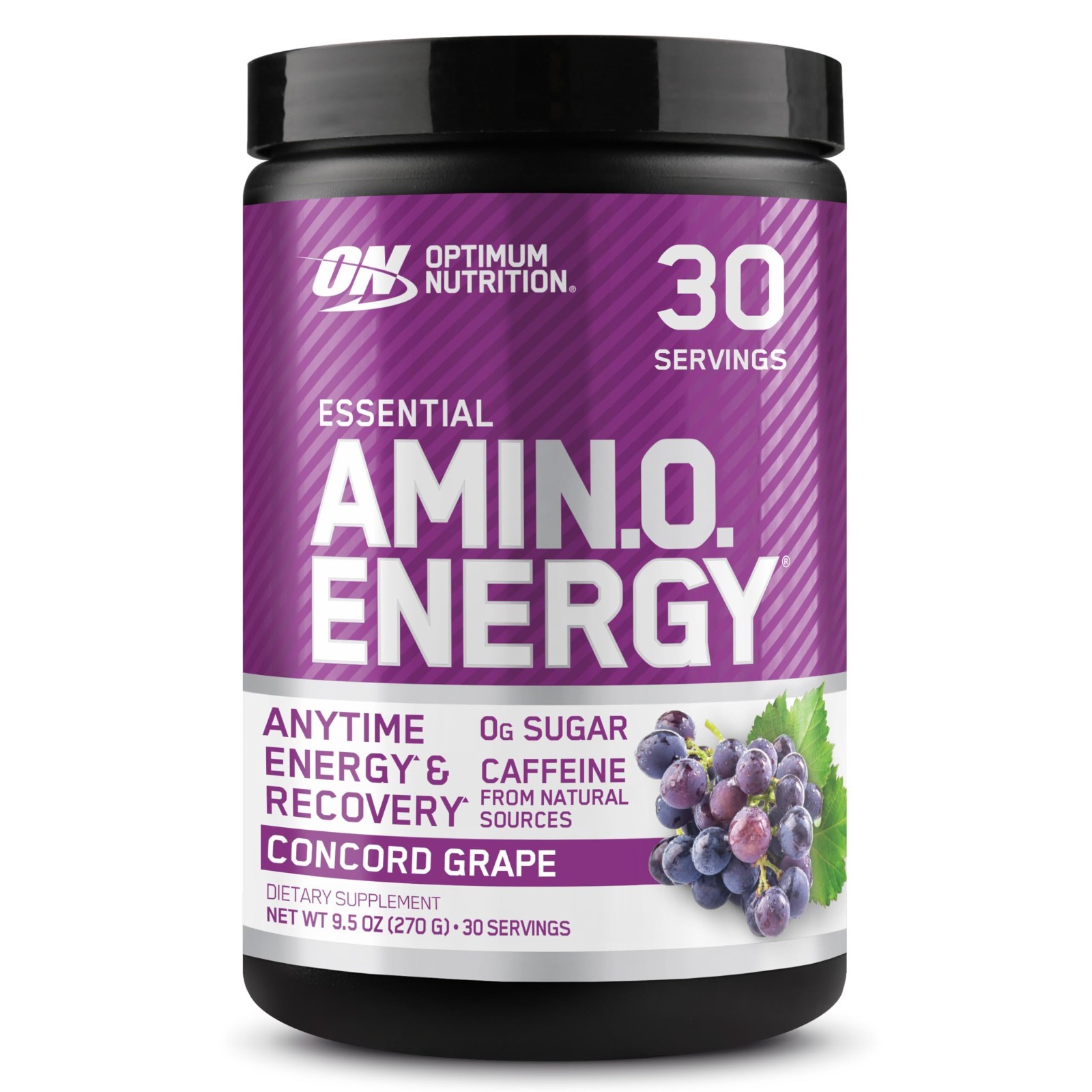 Amino Energy Powder – Pre Workout with BCAA, Green Tea & Coffee Extract, Keto, 3