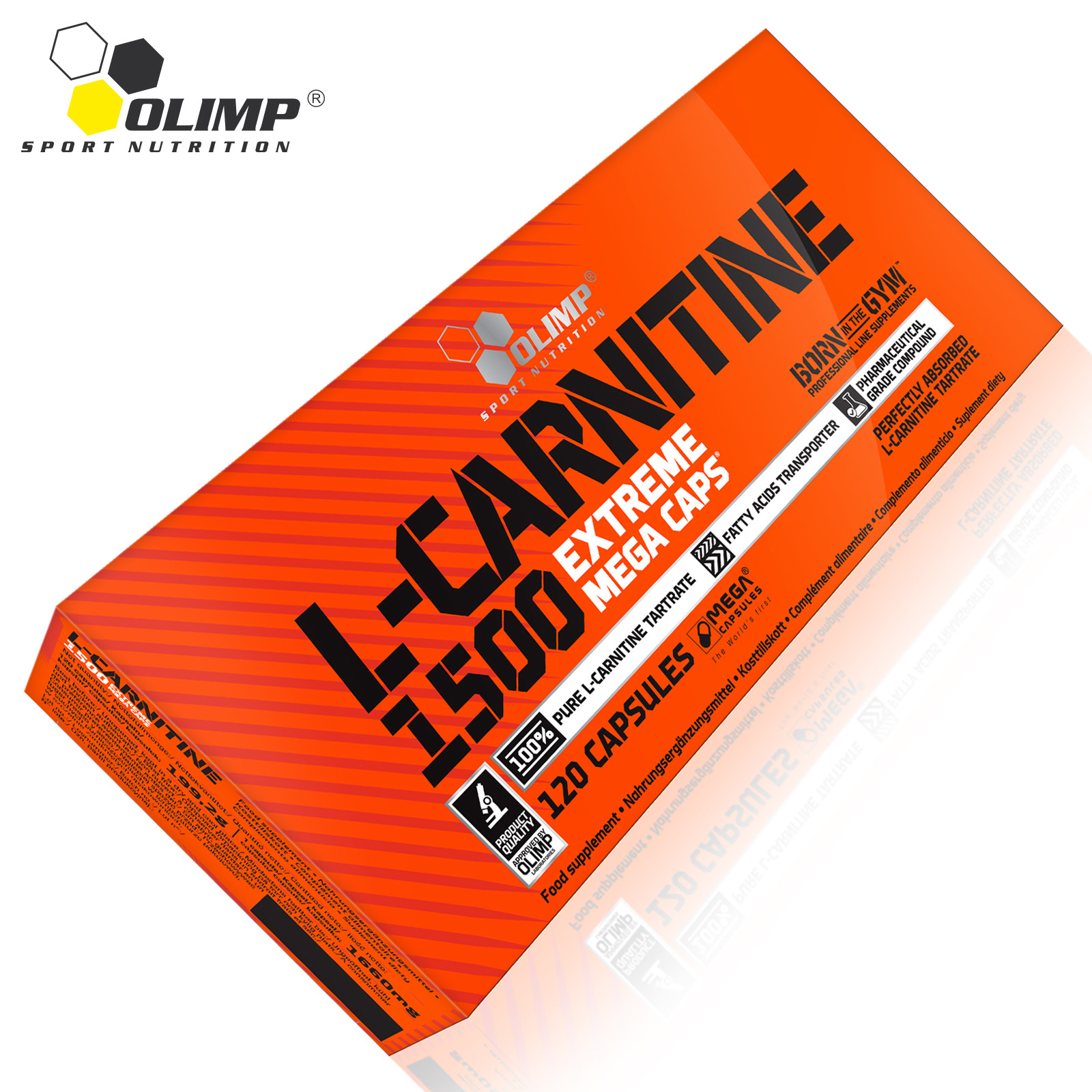 STRONGEST L-CARNITINE 1500 Capsules Slimming Diet Pills Weight Loss Fat Burner