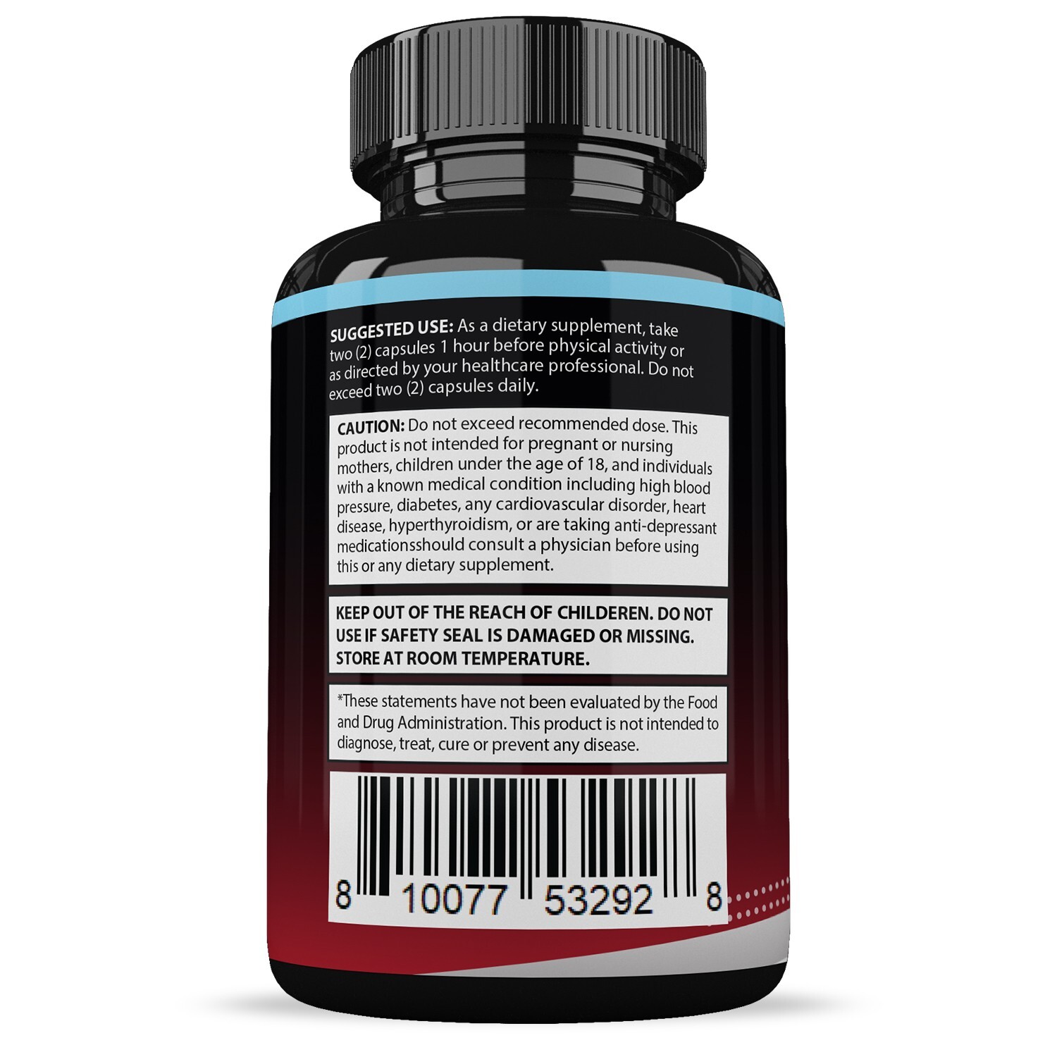 XL Real Muscle Gainer Men’s Health Supplement 1484mg 120 Capsules