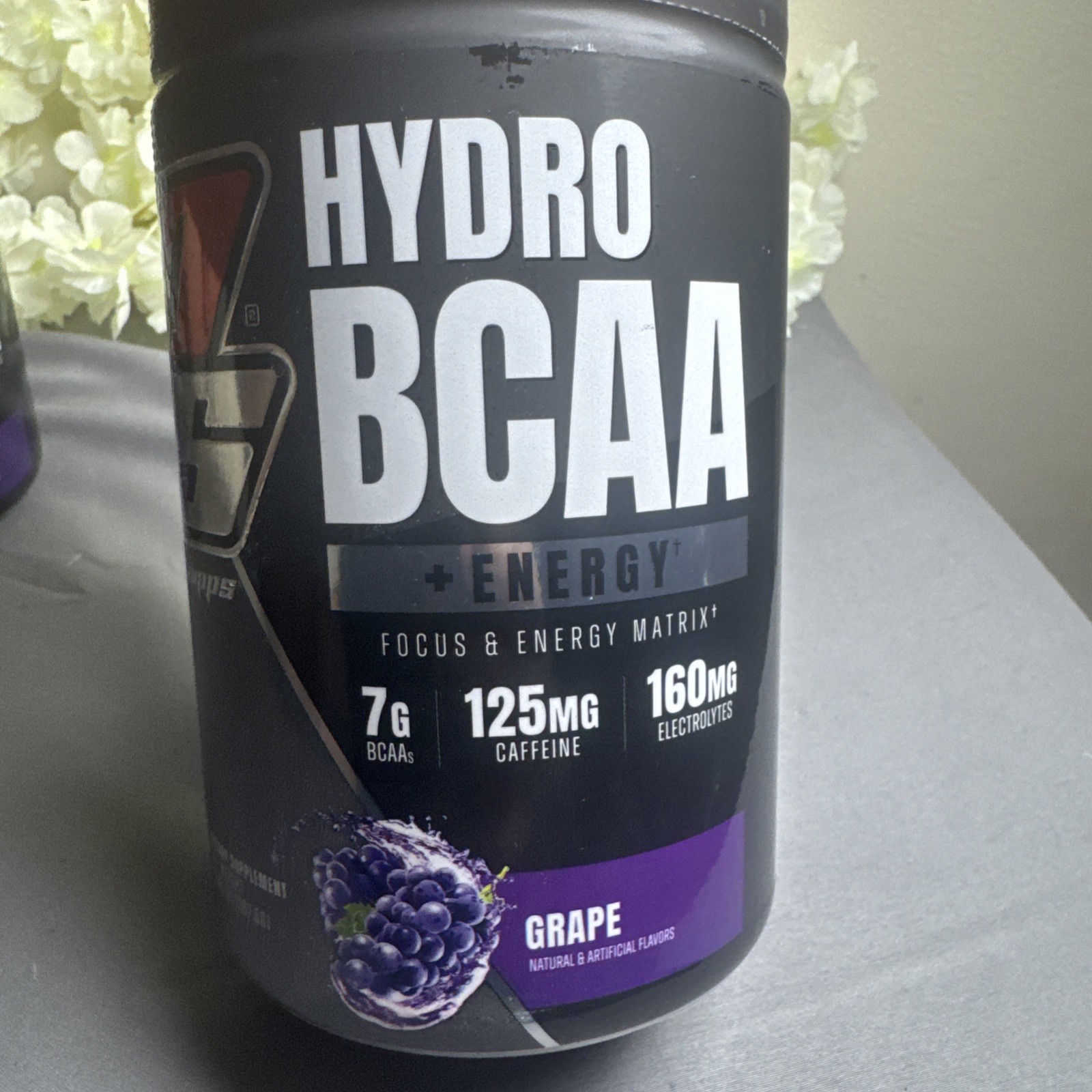 2 PS HYDRO BCAA PLUS ENERGY GRAPE 125 MG 35 SERV 11/26