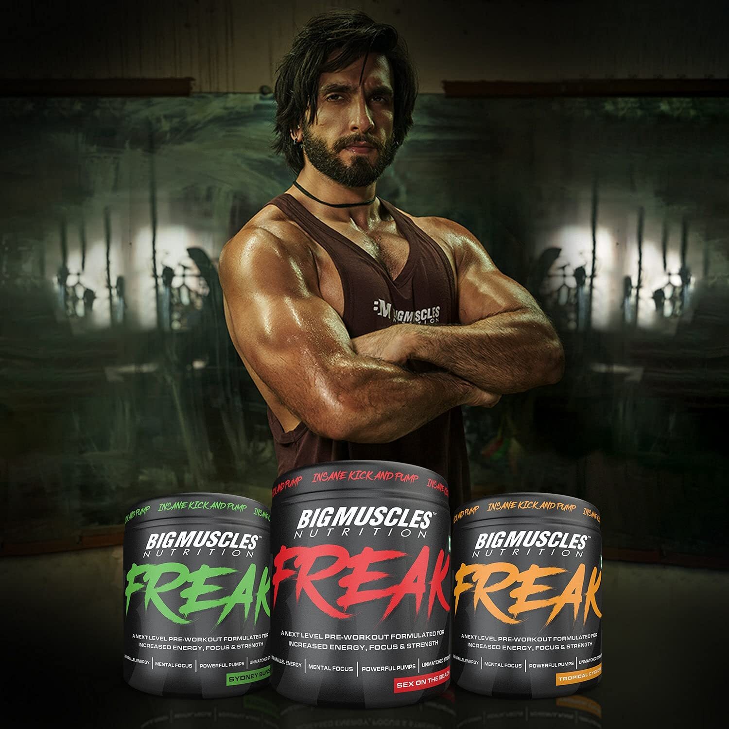 Bigmuscles Nutrition Freak Pre-Workout Choose Size & Flavour