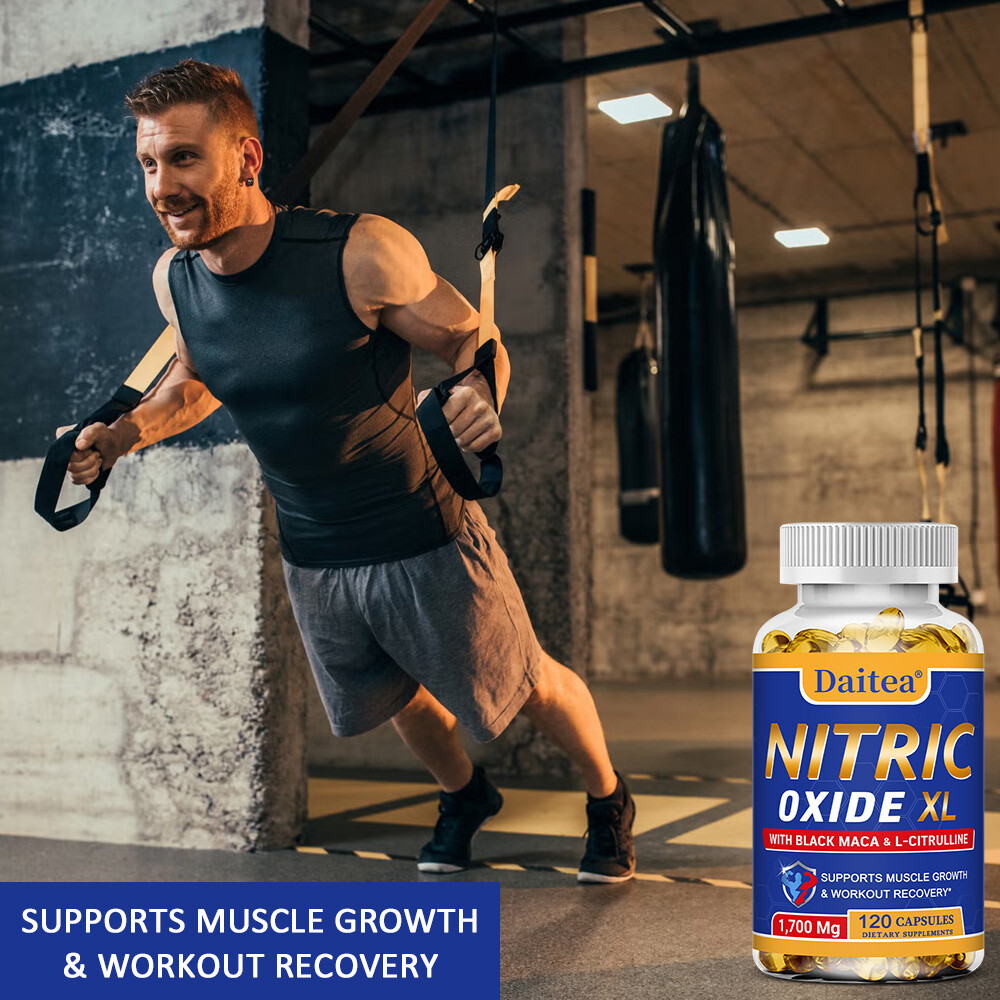 Nitric Oxide XL Capsules – Promotes healthy circulation and enhances performance