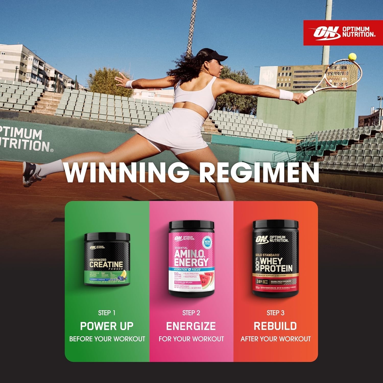 Amino Energy Powder Plus Focus, with Bcaa, Electrolytes, and Caffeine, Waterm…
