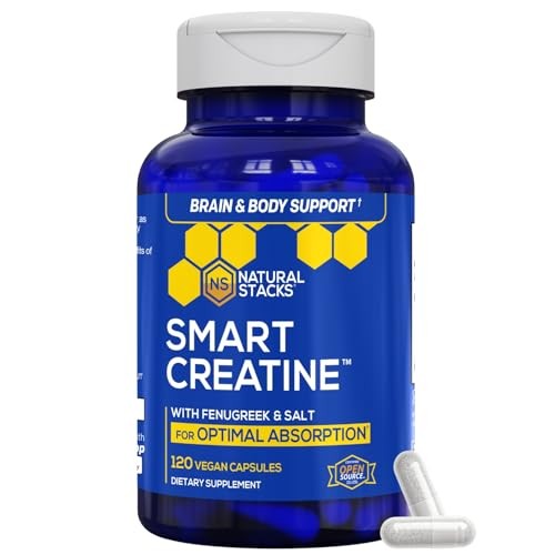 Creatine Monohydrate 2500mg Capsules 120ct Muscle Endurance