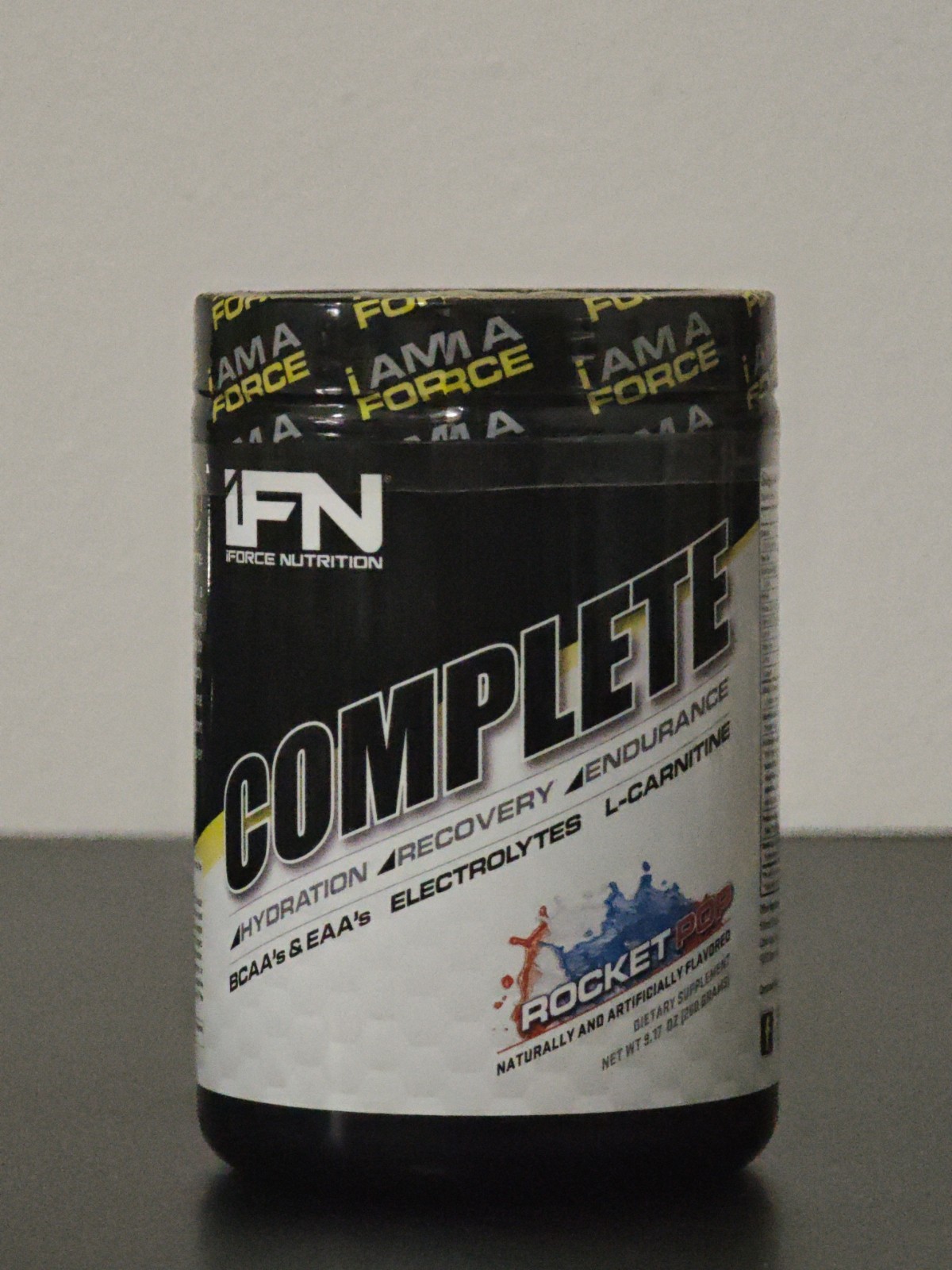 iForce Nutrition COMPLETE BCAA EAA 40 Srv Xtend ON Amino Energy Burn Fat CLUMPY