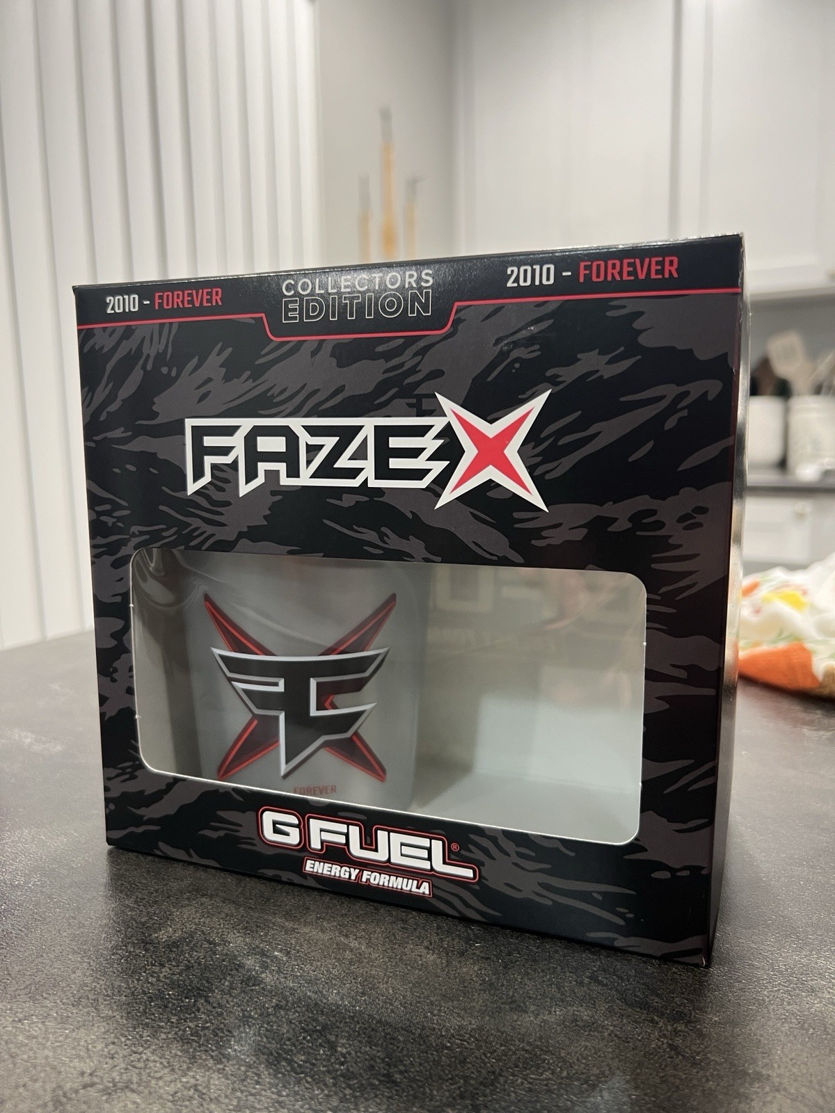Gfuel FaZe Collector’s Box/Shaker Cups (Rug, Temperrr, Sour FaZeberry, Faze X)