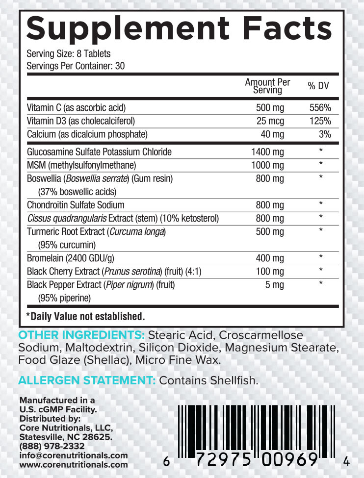 CORE MULTI Multivitamin Minerals – 120 capsules – FREE SHIPPING