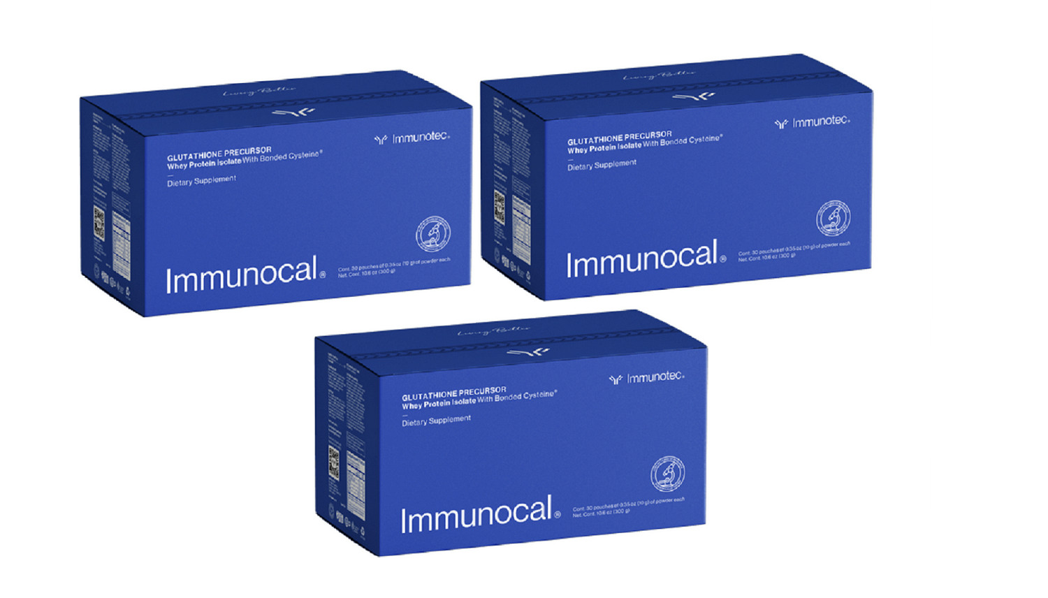 Immunocal Helps Maintain Immune System ( 3 Boxes =90 pouches ). EXP 02/2025