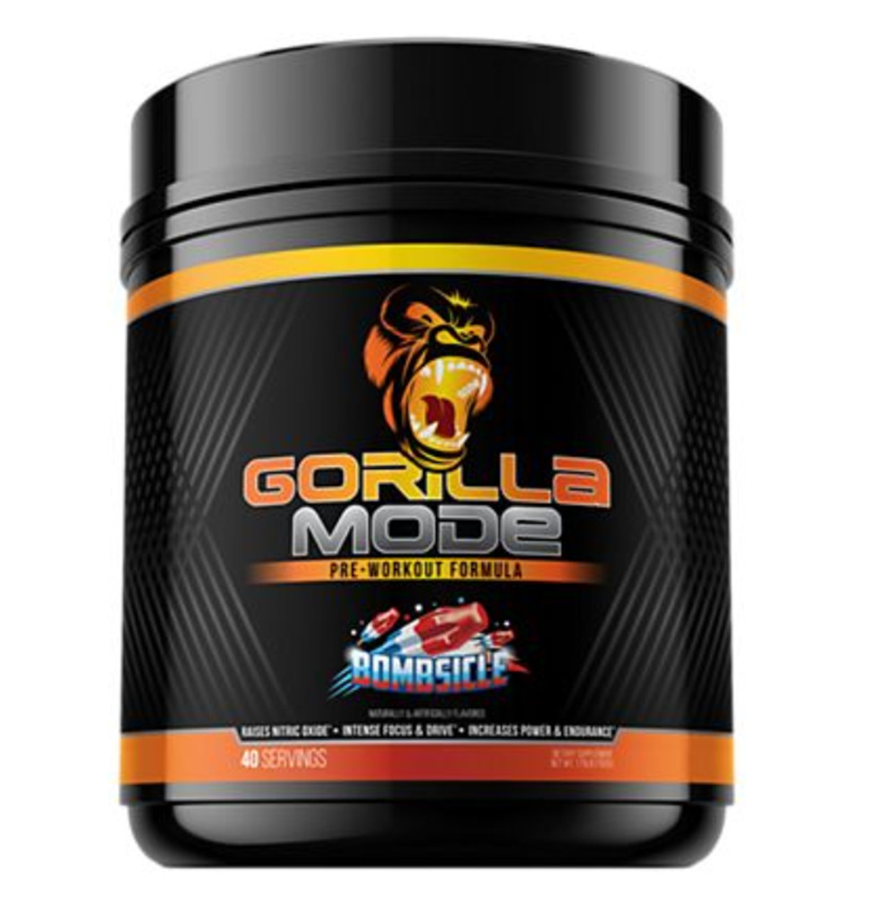 Gorilla Mode Pre-Workout Formula – Bombsicle (1.33 Lbs. / 40 Servings)