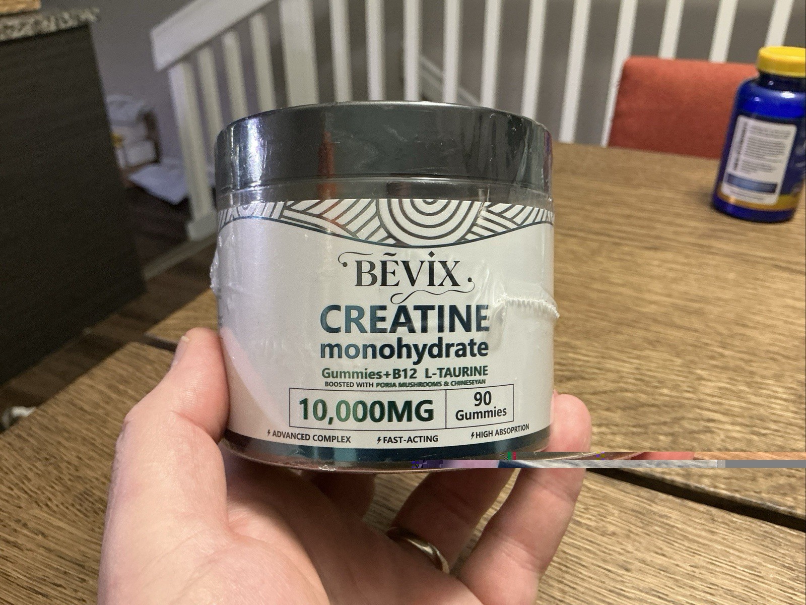 Creatine Gummies 90 Count Gummies Energy Strength Muscle Build-B12-Taurine