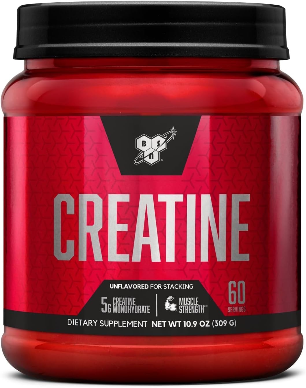 Micronized Creatine Monohydrate Powder Unflavored 5g Serving Muscle Building
