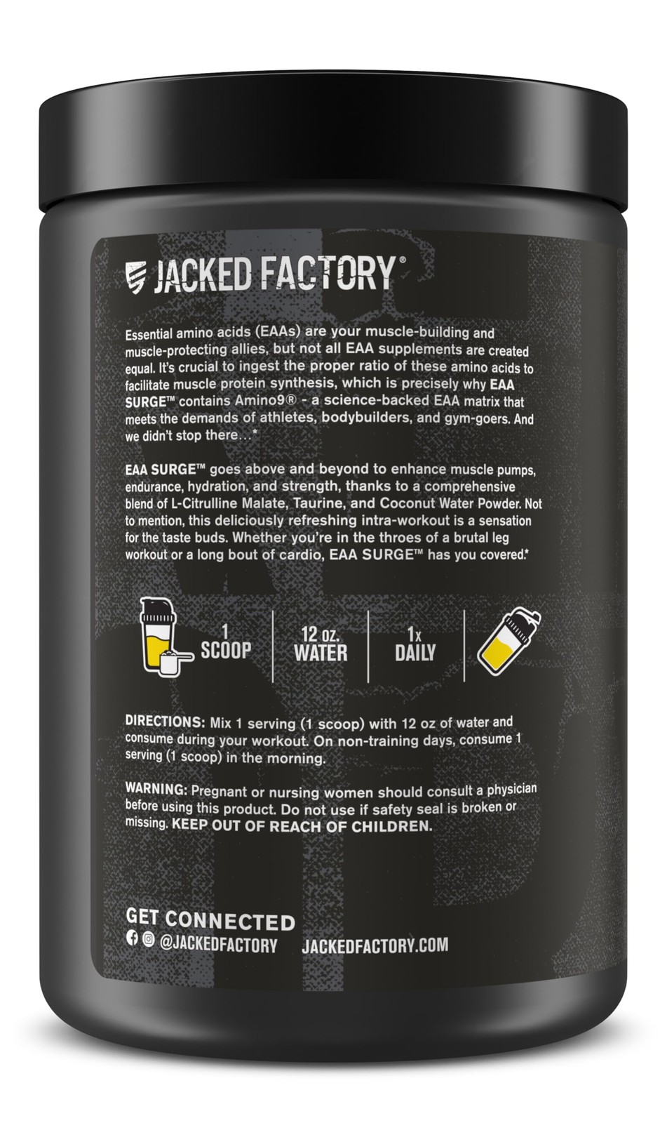 Essential Amino Acids Powder with BCAA Pineapple 20 Servings