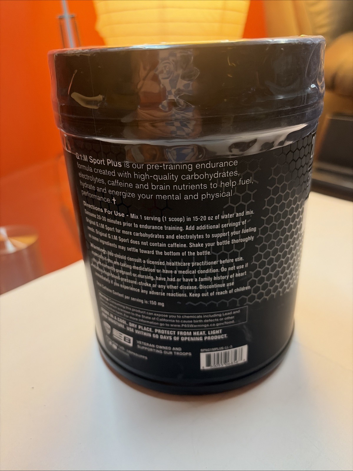 BARE PERFORMANCE NUTRITION G.1.M Sport+ Endurance Pre-Workout Lemon Lime