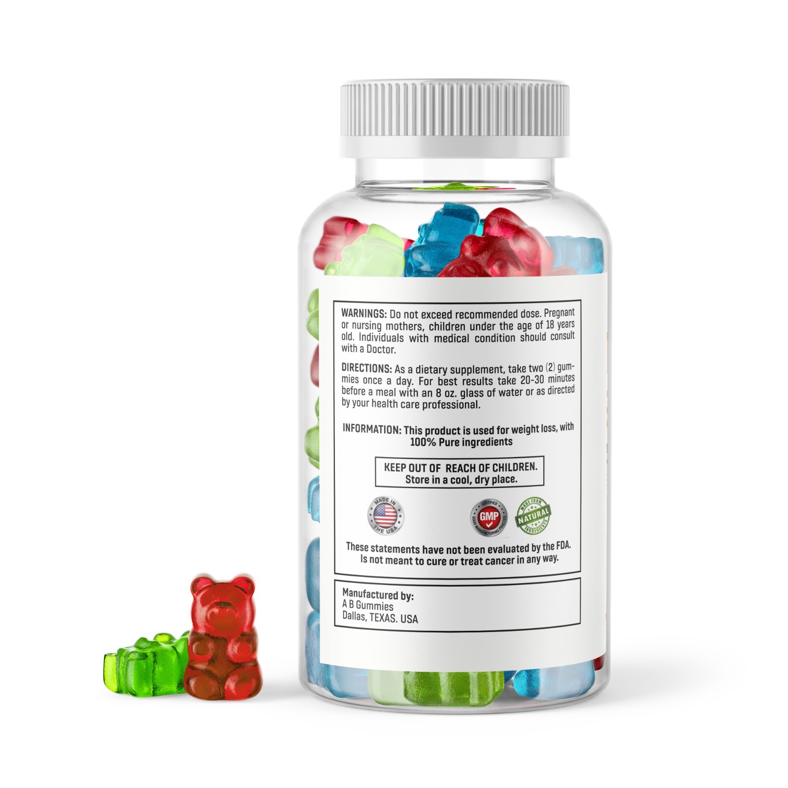 Turmeric Curcumin 2,000mg Gummies 120 Ct Vegan Gluten Free with Ginger Root